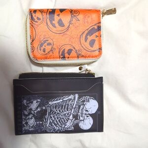 Halloween card holder and coin purse.